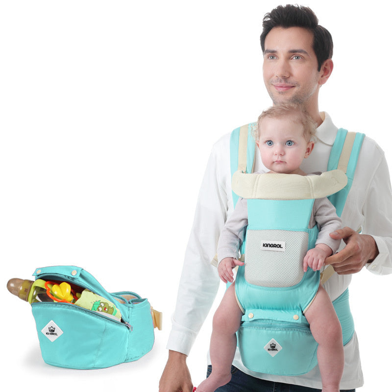 Multifunctional baby seat with back and waist