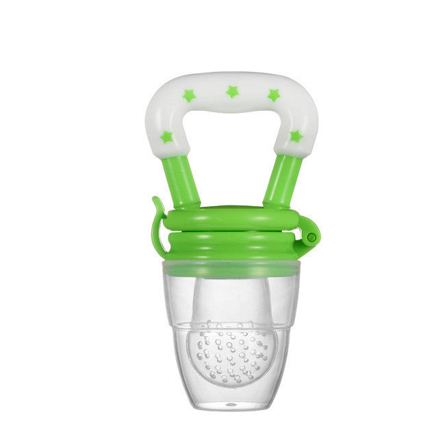 Baby pacifier food feeder