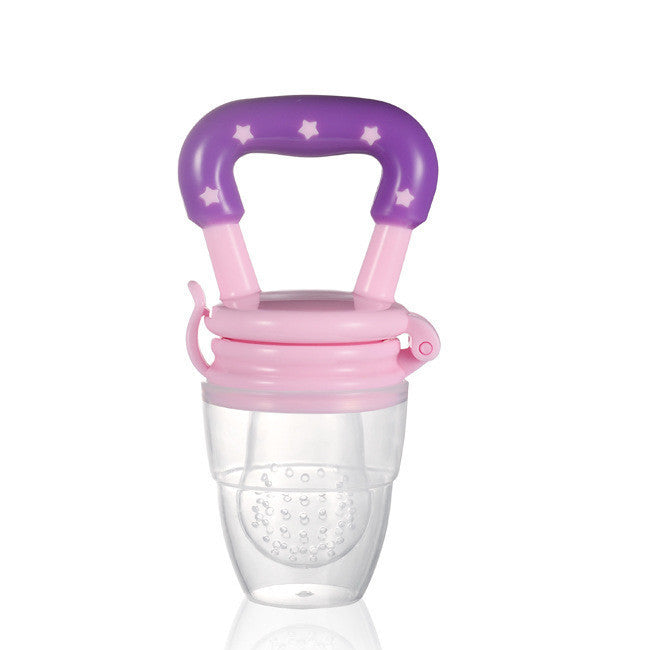 Baby pacifier food feeder