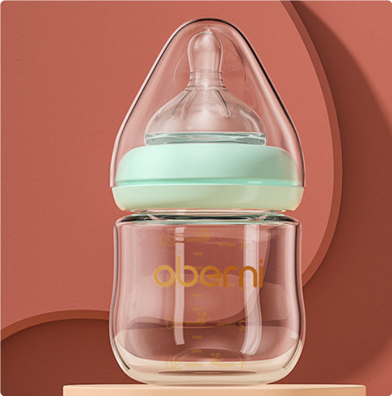 Newborn Wide Bore Glass Bottle 120 150ML