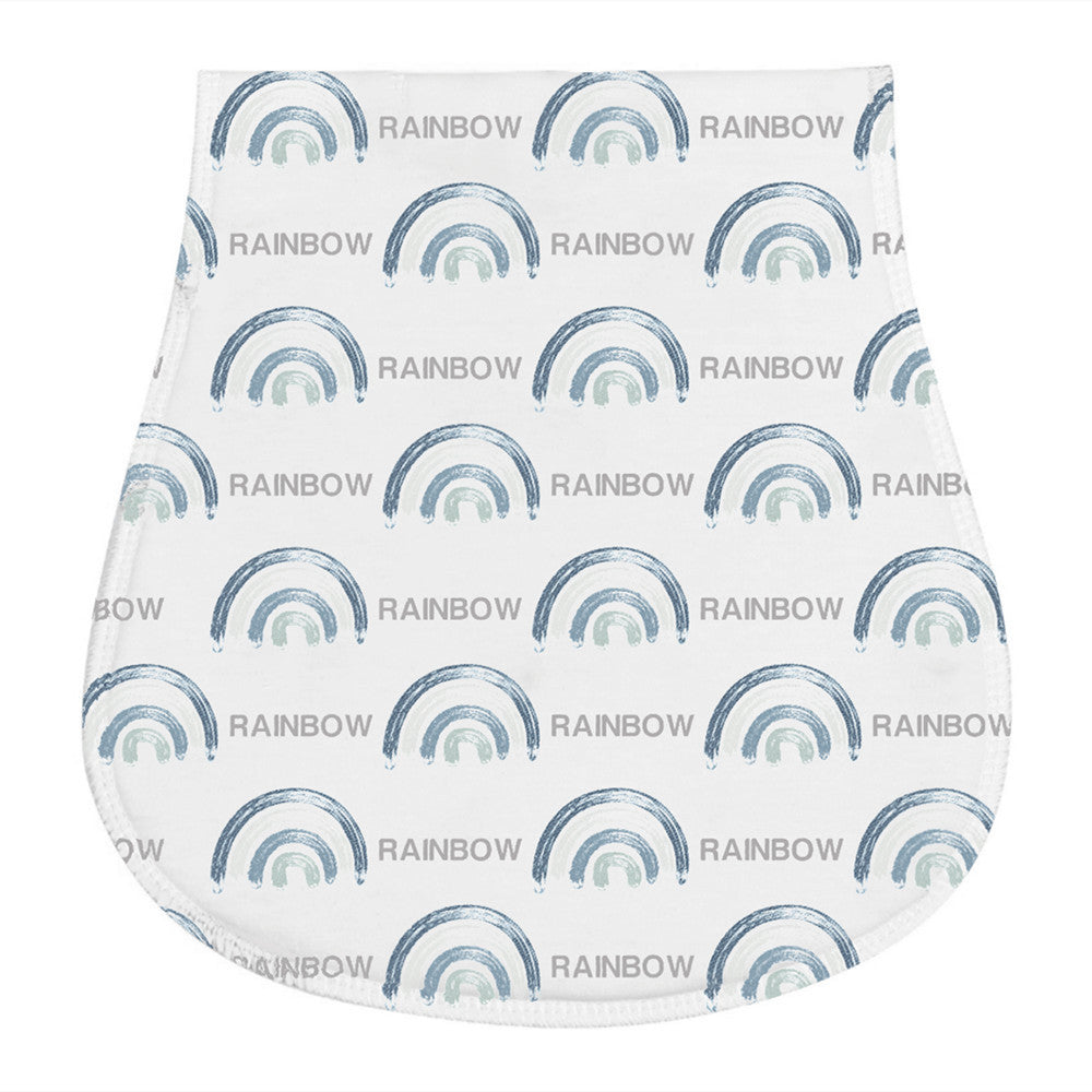 Minimally Printed Baby Feeding Towel And Hiccup Cloth