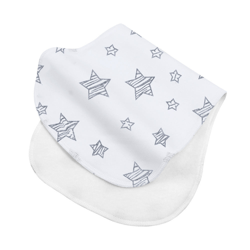 Minimally Printed Baby Feeding Towel And Hiccup Cloth