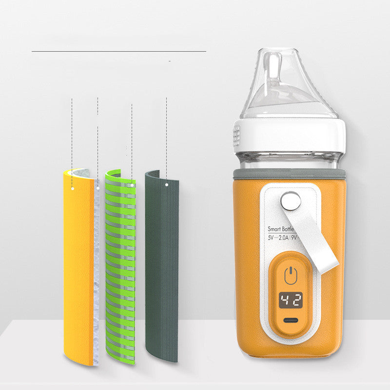 Portable baby bottle warmer