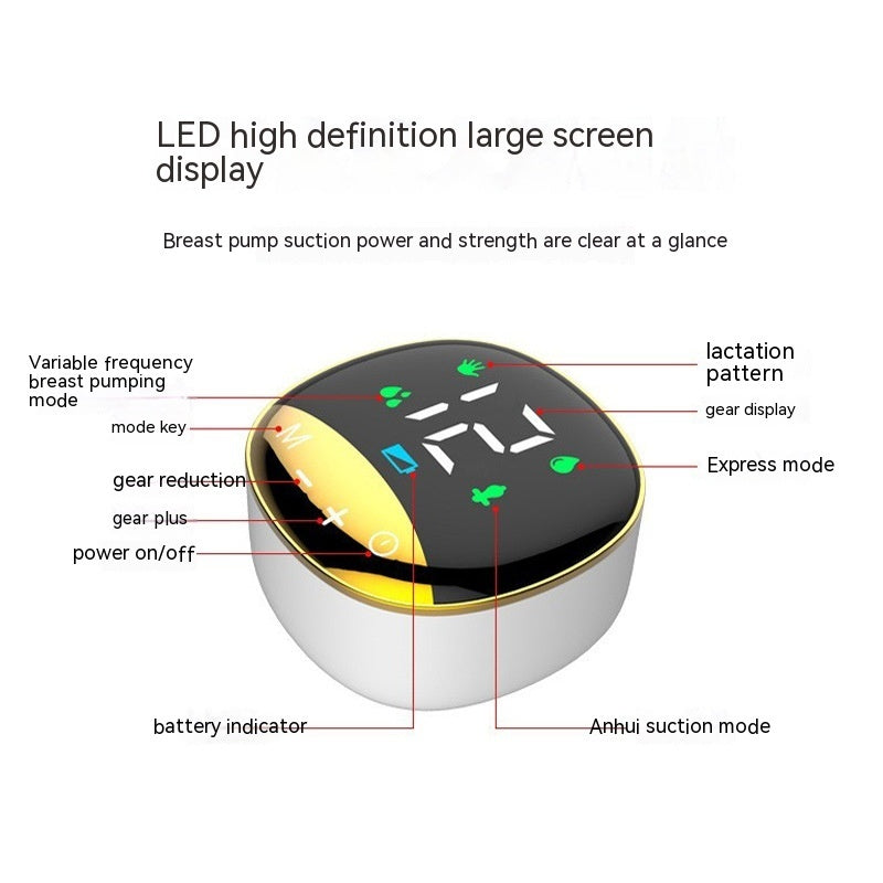 Wearable Electric Milk Storage Device Hands-free Portable