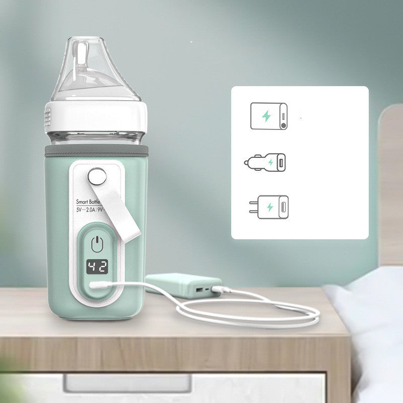 Portable baby bottle warmer