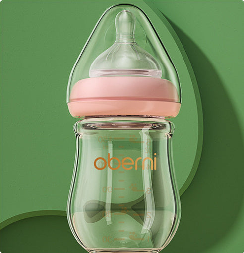 Newborn Wide Bore Glass Bottle 120 150ML