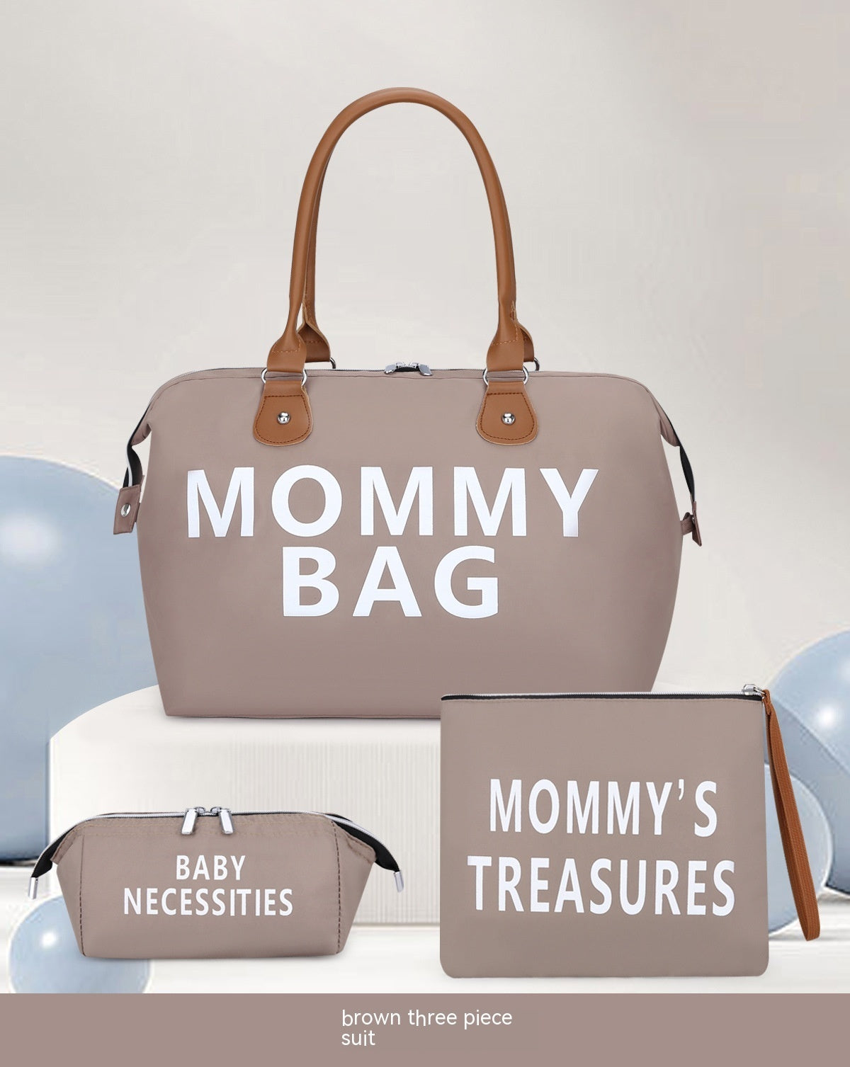 Popular Travel Bag Mummy Bag Three-piece Set