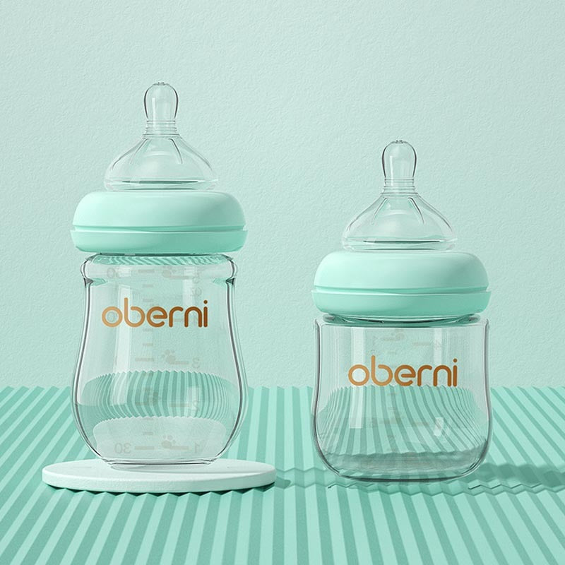 Newborn Wide Bore Glass Bottle 120 150ML