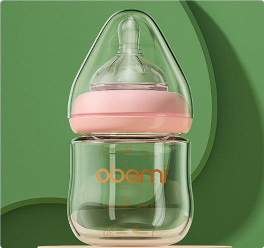 Newborn Wide Bore Glass Bottle 120 150ML