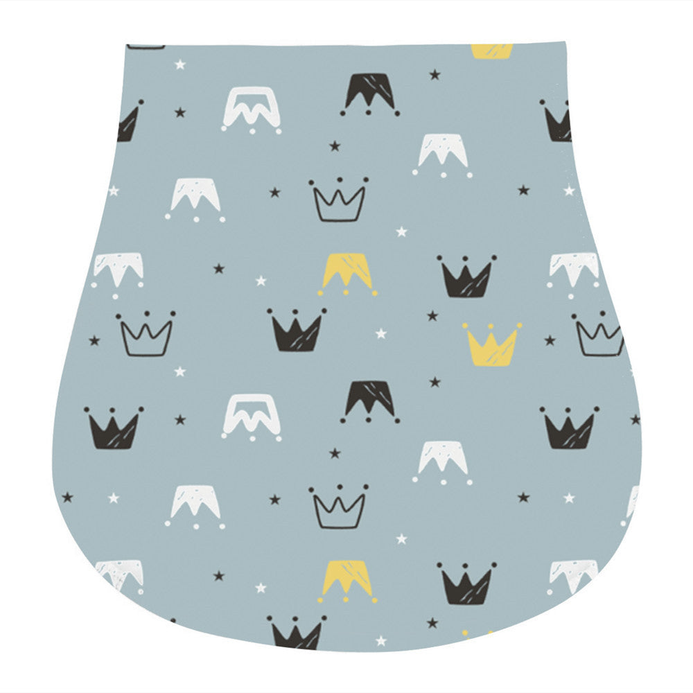 Minimally Printed Baby Feeding Towel And Hiccup Cloth