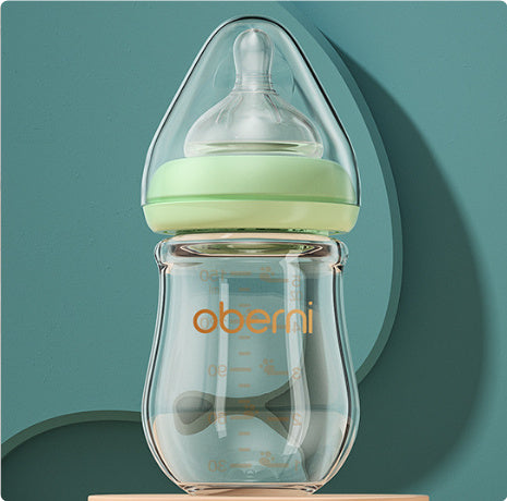 Newborn Wide Bore Glass Bottle 120 150ML