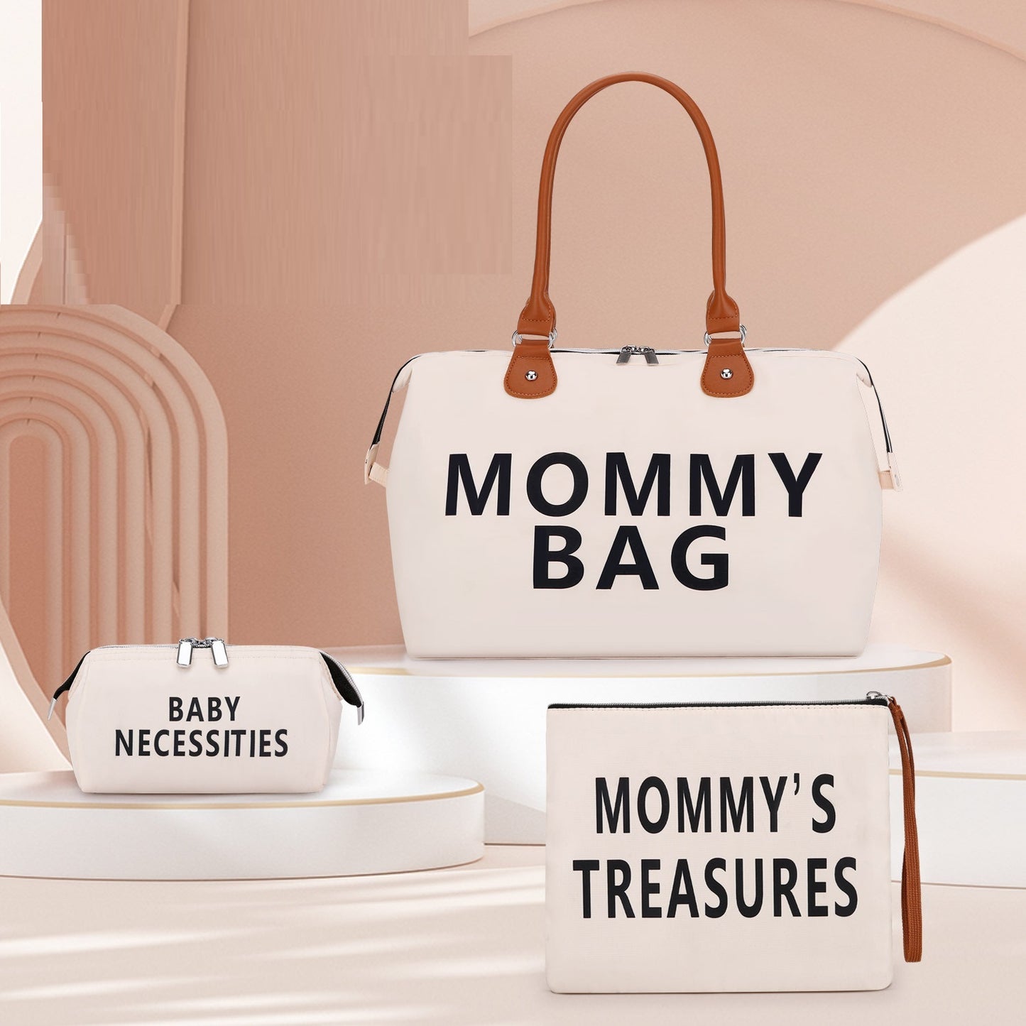 Popular Travel Bag Mummy Bag Three-piece Set