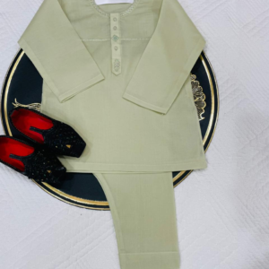 Traditional Embroided Thobe Set (Mint Green)